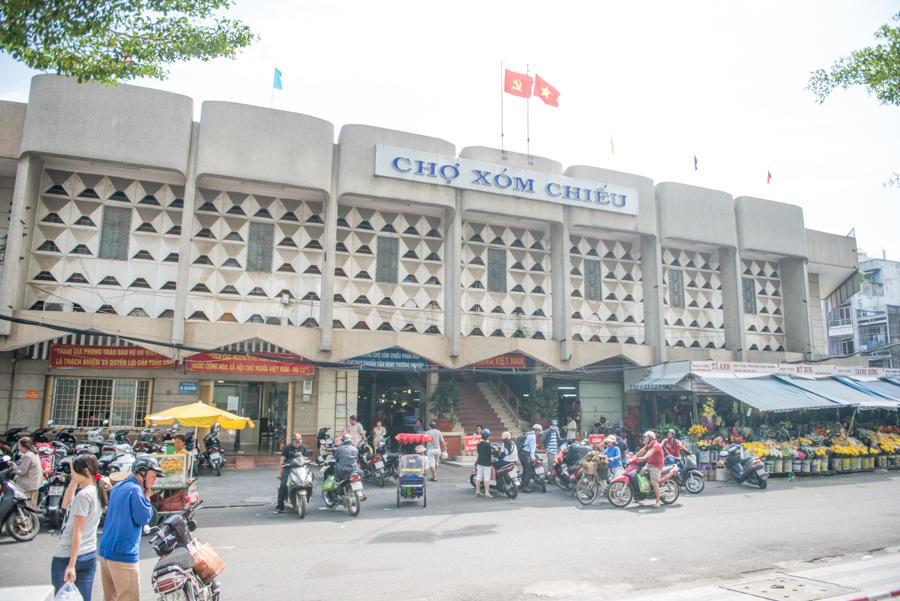 Cho Xom Chieu market, Ho Chi Minh, Vietnam