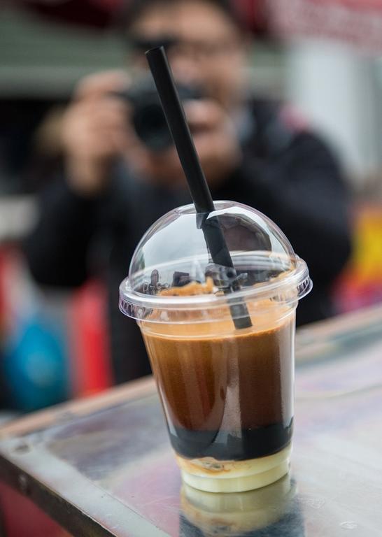 street coffee, Halong Bay, Vietnam
