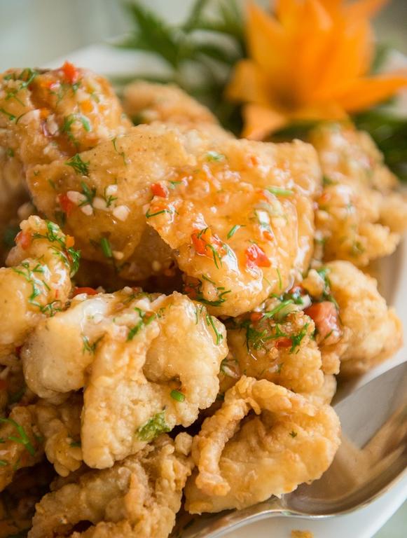 stir-fry fish, Halong Bay, Vietnam