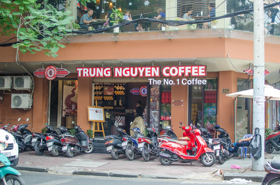 Trung Nguyen Coffee, Ho Chi Minh, Vietnam