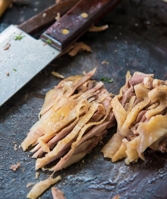 shredded chicken, Halong Bay, Vietnam