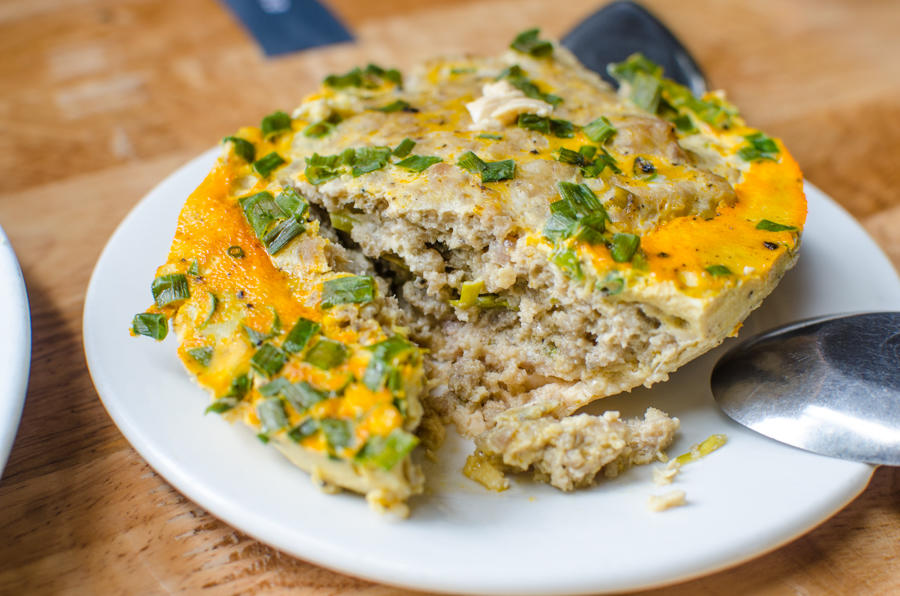 Vietnamese eggs shrimps cake, Ho Chi Minh, Vietnam