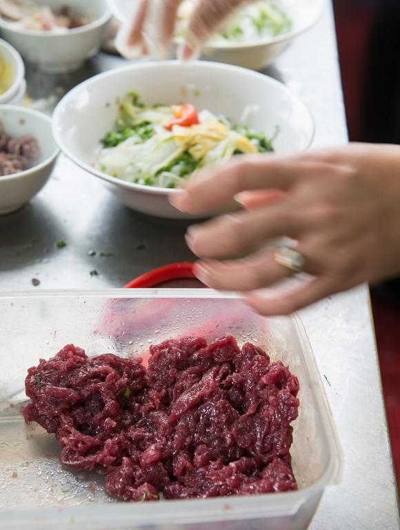 pho restaurant in Halong Bay, Vietnam