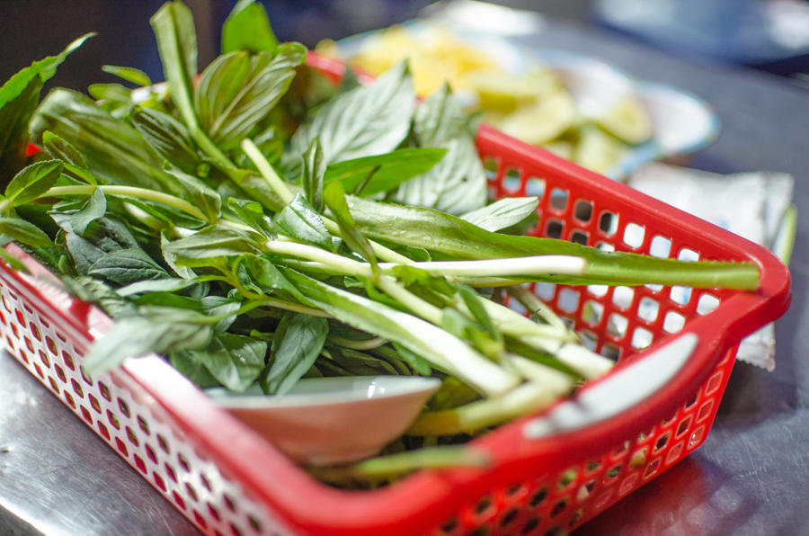 beef entrails pho soup, Ho Chi Minh, Vietnam