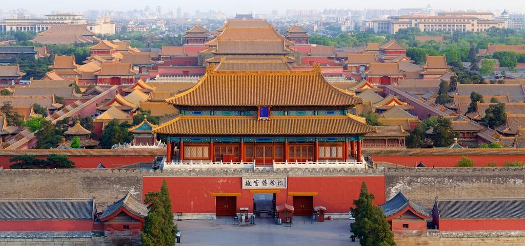 Forbidden City viewed from Jingshan Park, Beijing