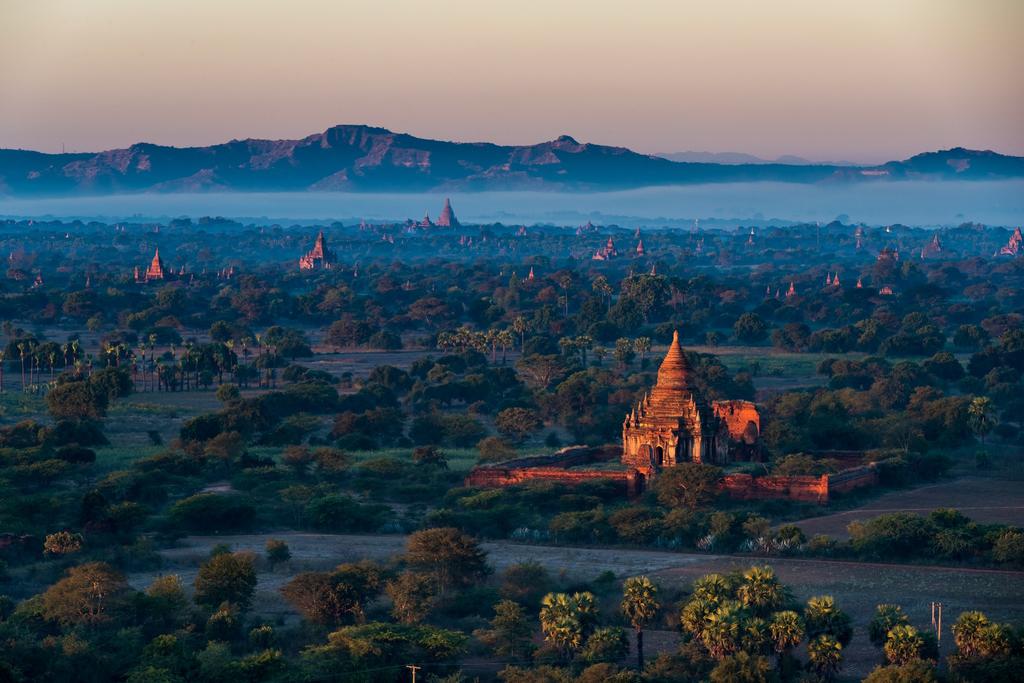 Bagan at sunrise, Myanmar