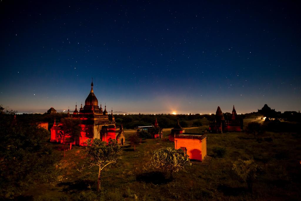 Bagan at dawn, Myanmar