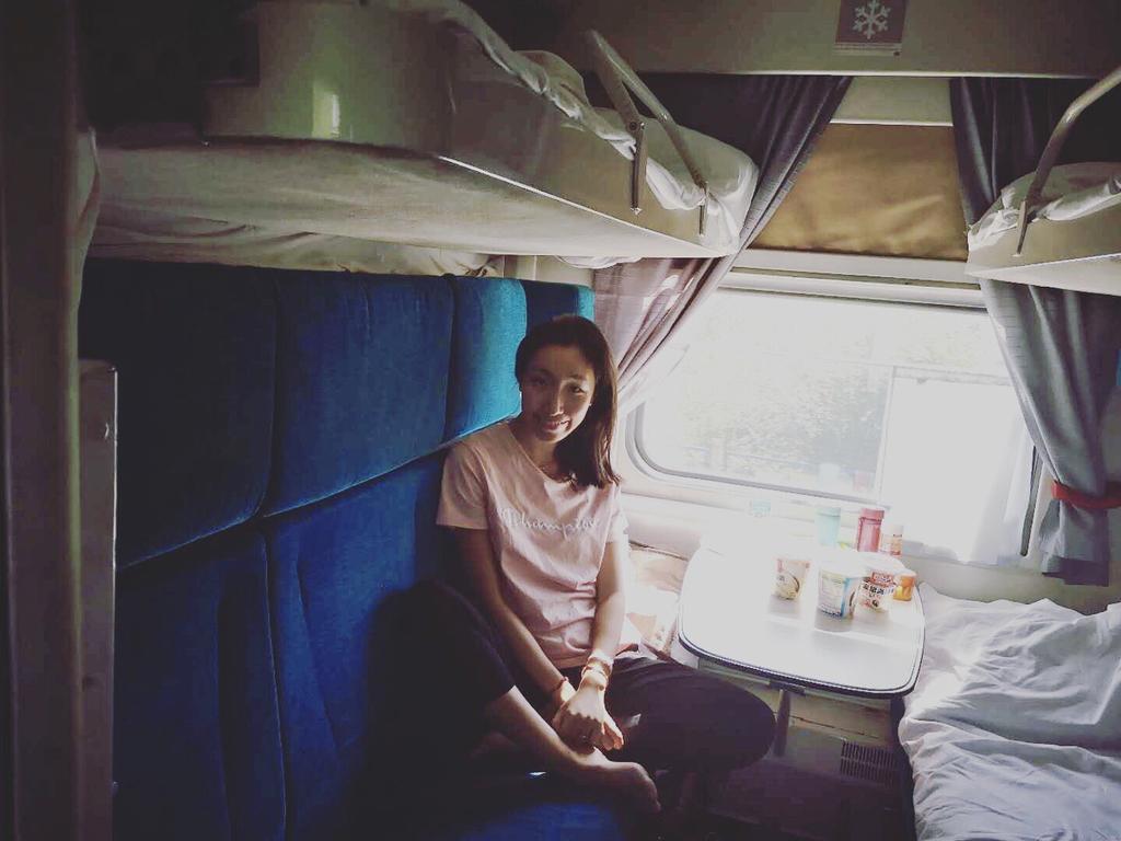 cabin, Beijing to Moscow train