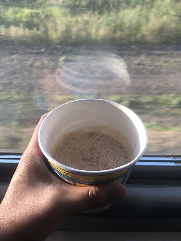 coffee, Beijing to Moscow by train