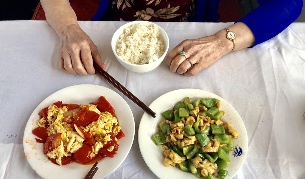 Chinese food, Beijing to Moscow train