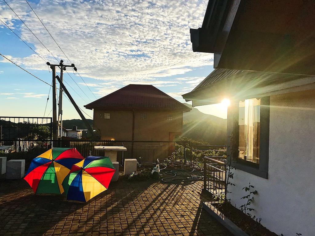 sunrise in Nuwara Eliya, Sri Lanka