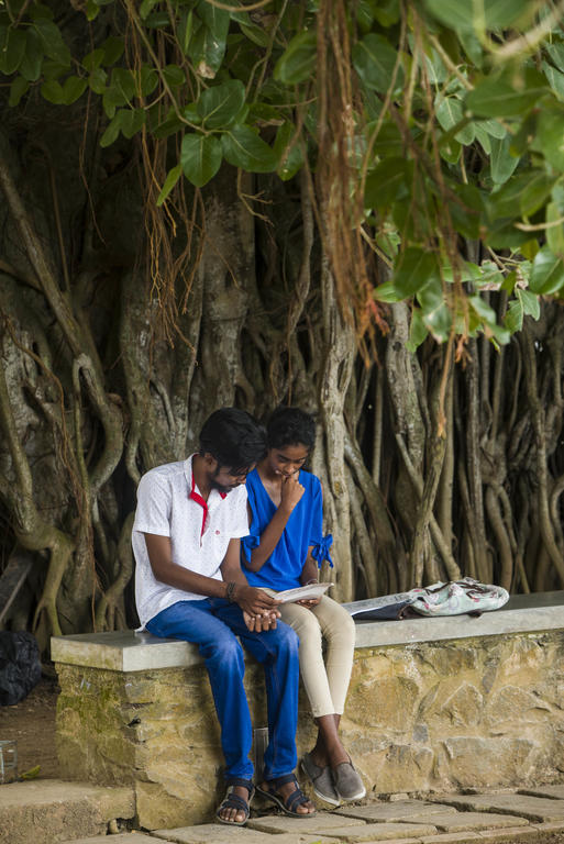 students in Kandy, Sri Lanka