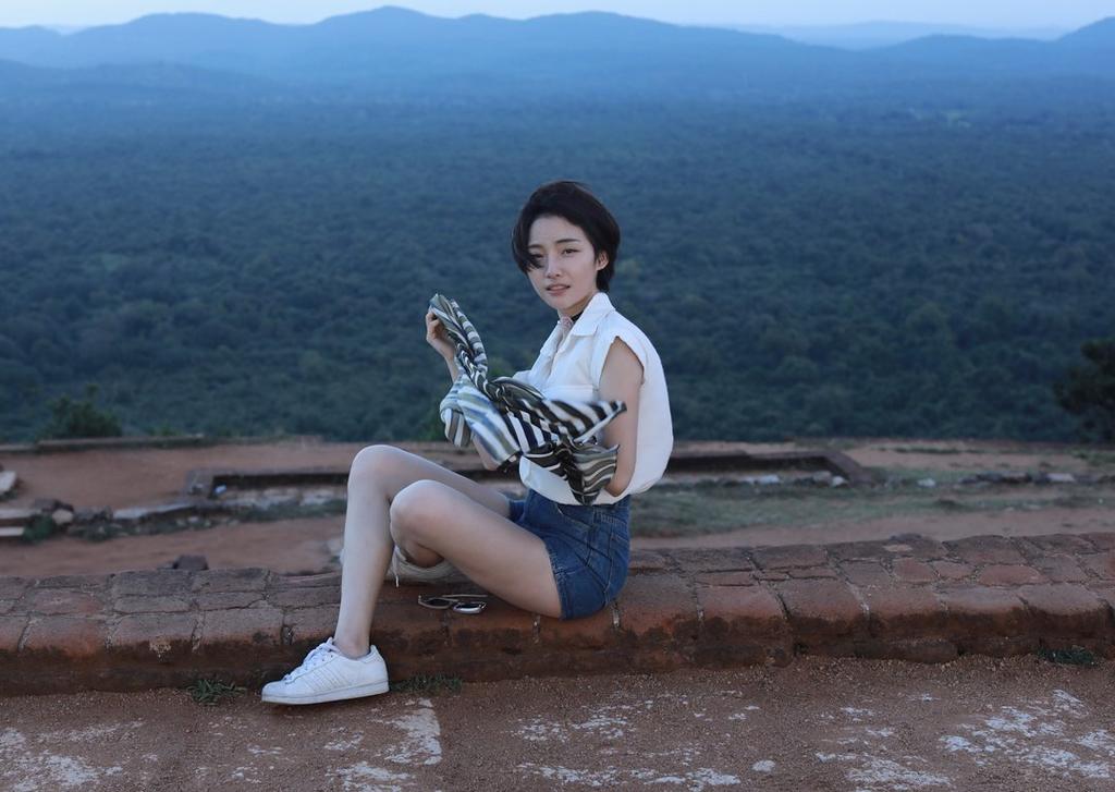 sunset in Sigiriya, Sri Lanka