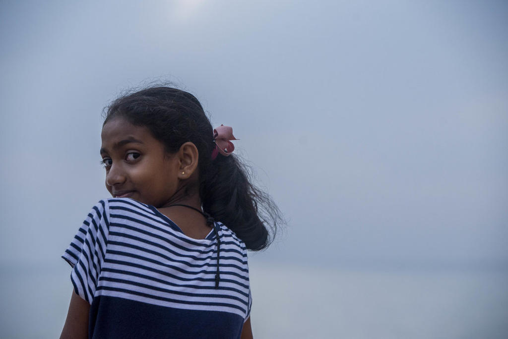 young girl, Sri Lanka