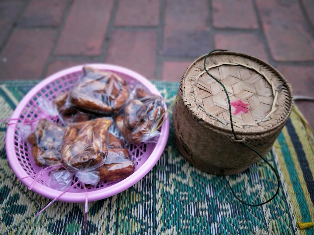 almsgiving, Luang Prabang, Laos
