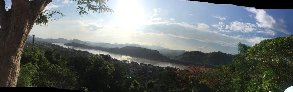 view of Luang Prabang from Phousi Mountain