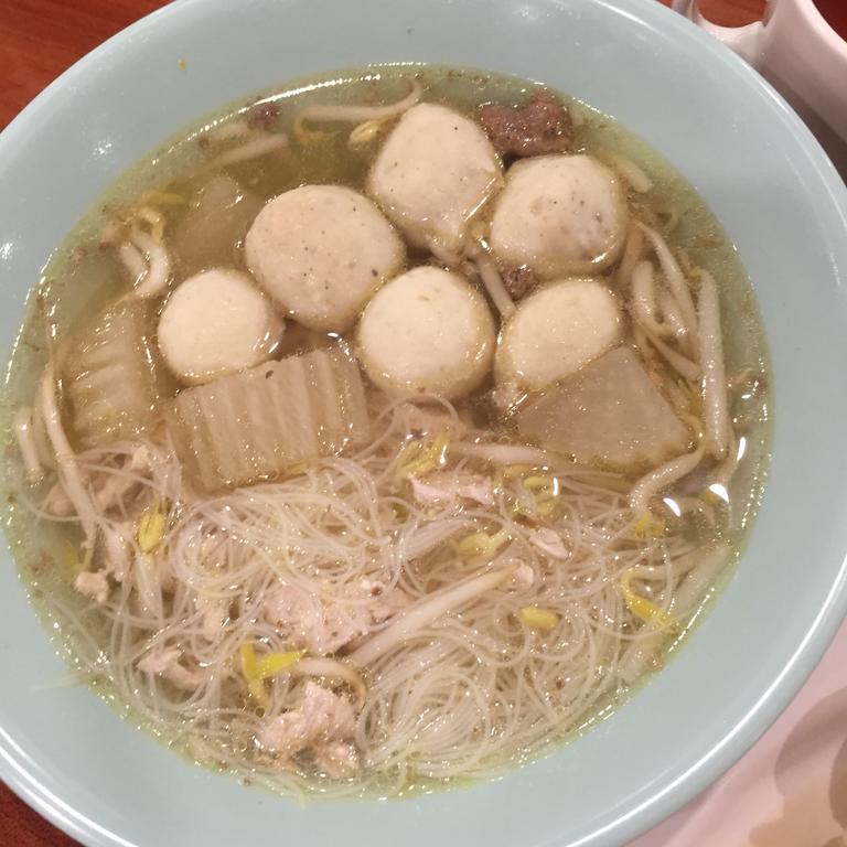 Delicious pho soup at my hotel