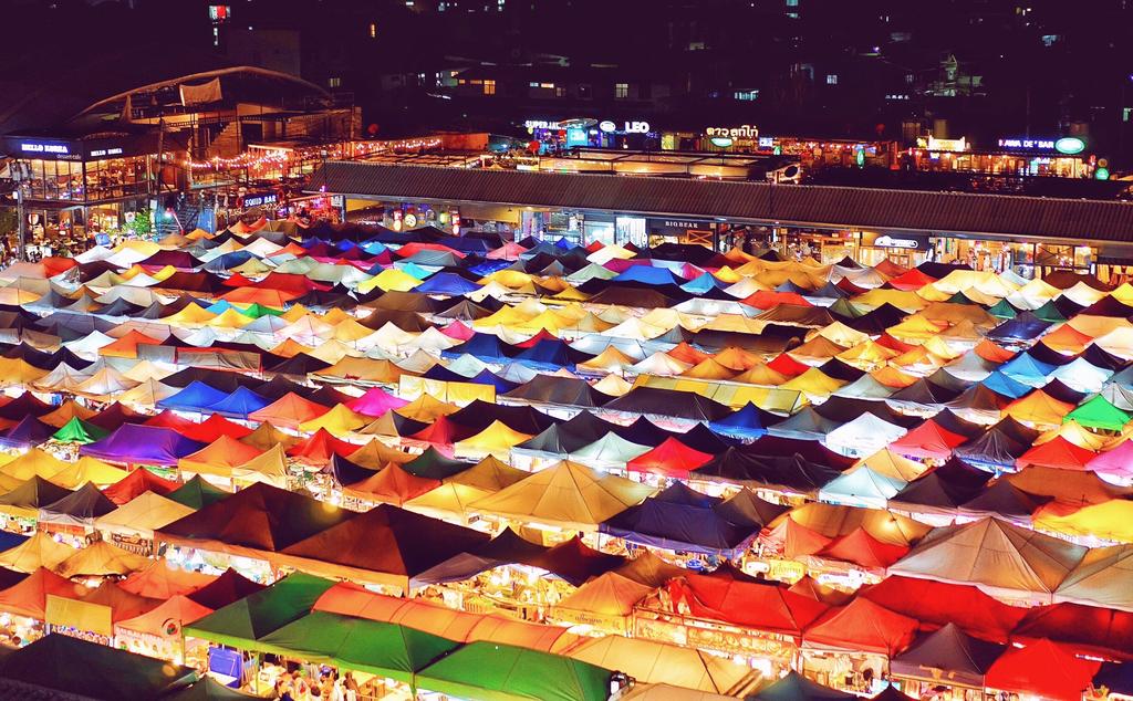Train Night Market Ratchada, Bangkok