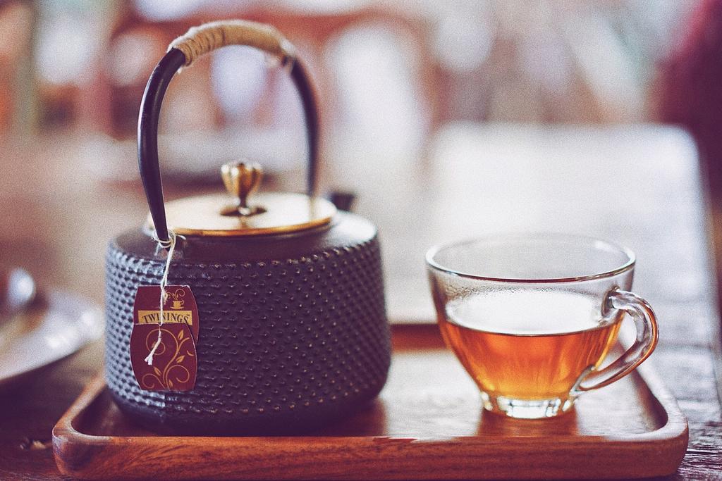 Tea at B-Story Cafe, Bangkok