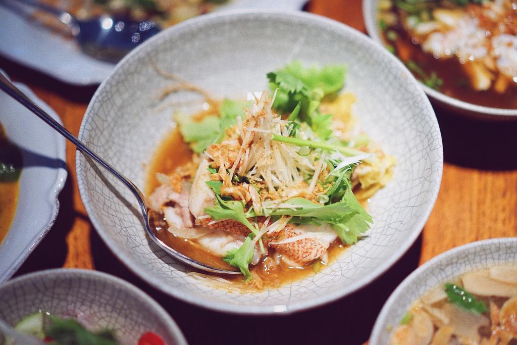steamed grouper, Nahm, Bangkok