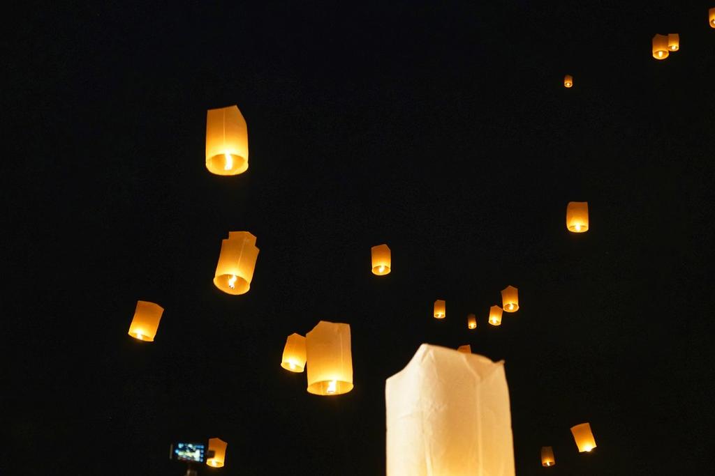 Lanna Festival (Yi Peng sky lanterns festival), Chiang Mai, Thailand