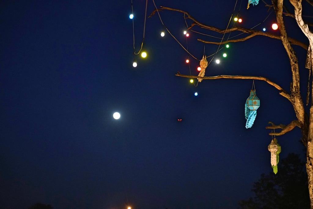 sky lantern festival, Chiang Mai, Thailand
