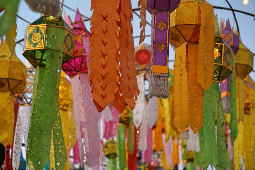 lanterns, Chiang Mai, Thailand