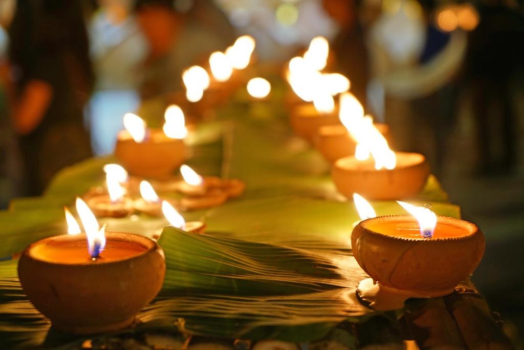 candles, Chiang Mai, Thailand