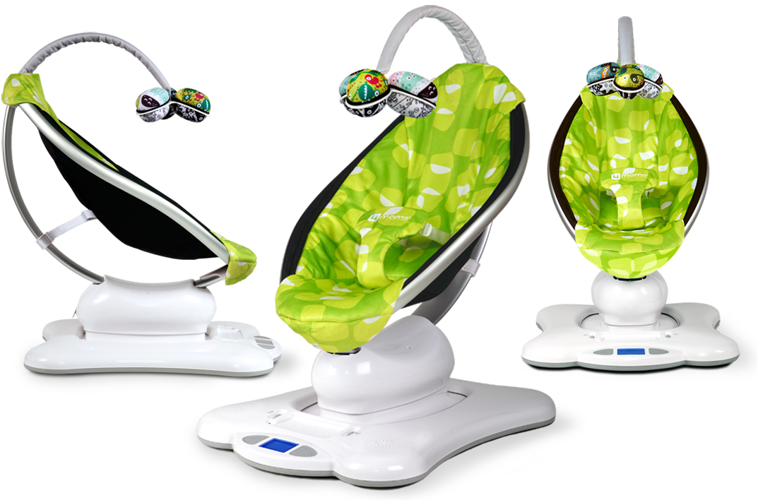 mamaRoo green plush
