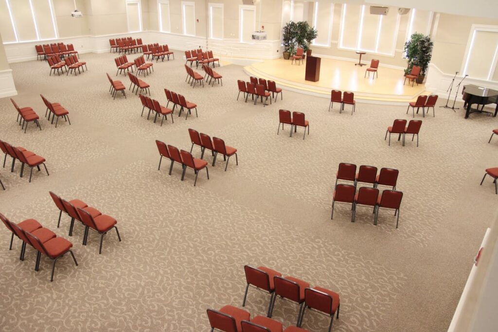 upper-rm Upper Room seating layout