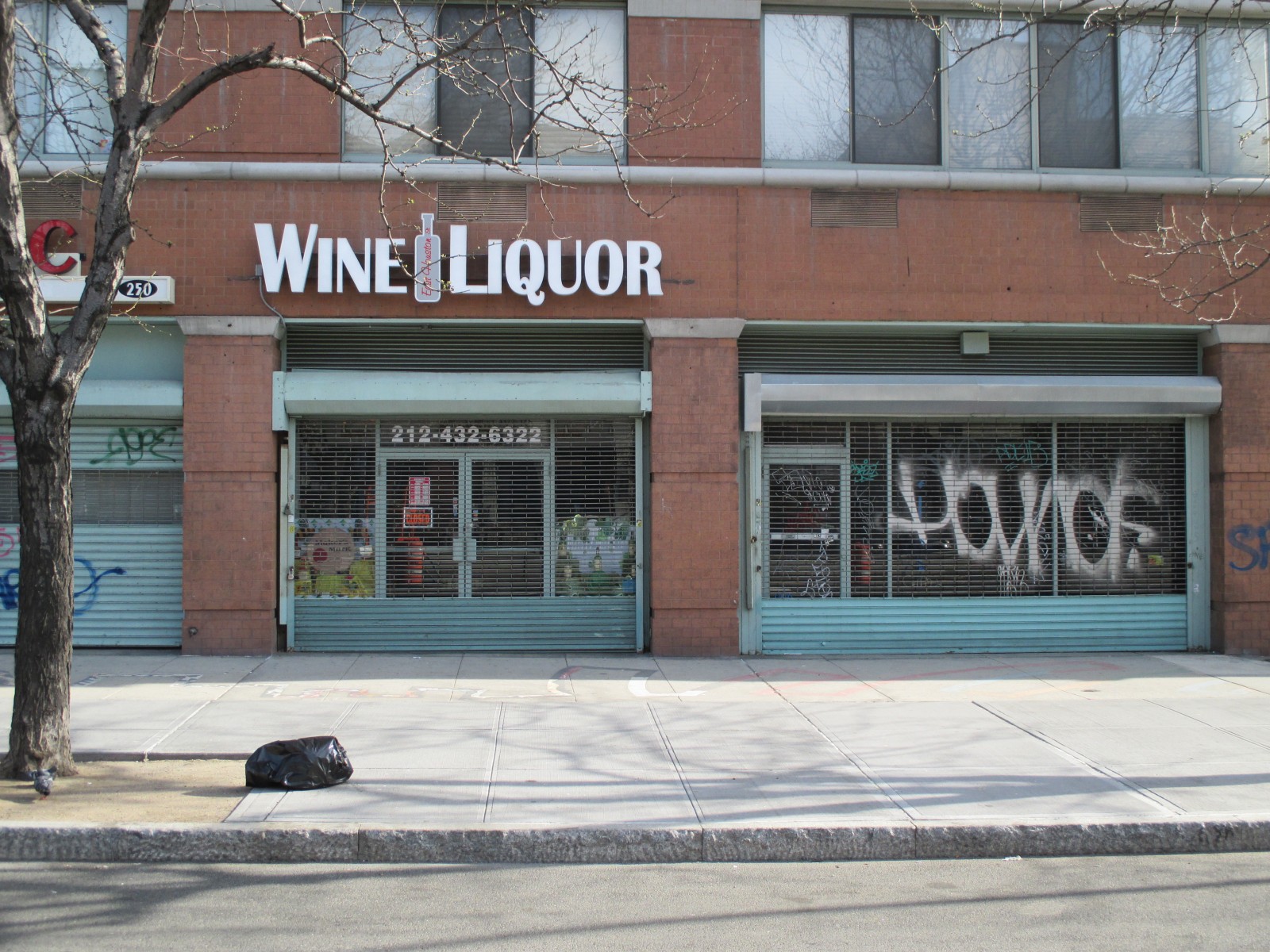 East Houston Wine & Liquor 250 E. Houston Street New York, NY 10002 on