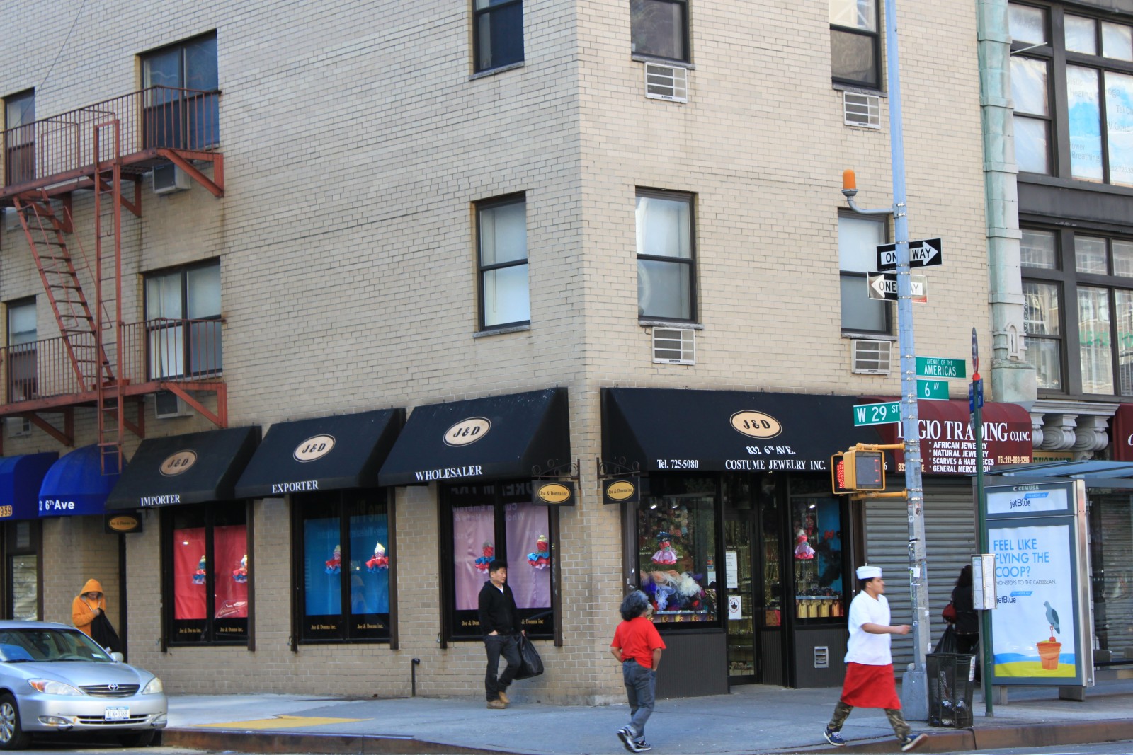 J&D Costume Jewelry 832 6th Ave New York, NY 10001 on 4URSPACE retail