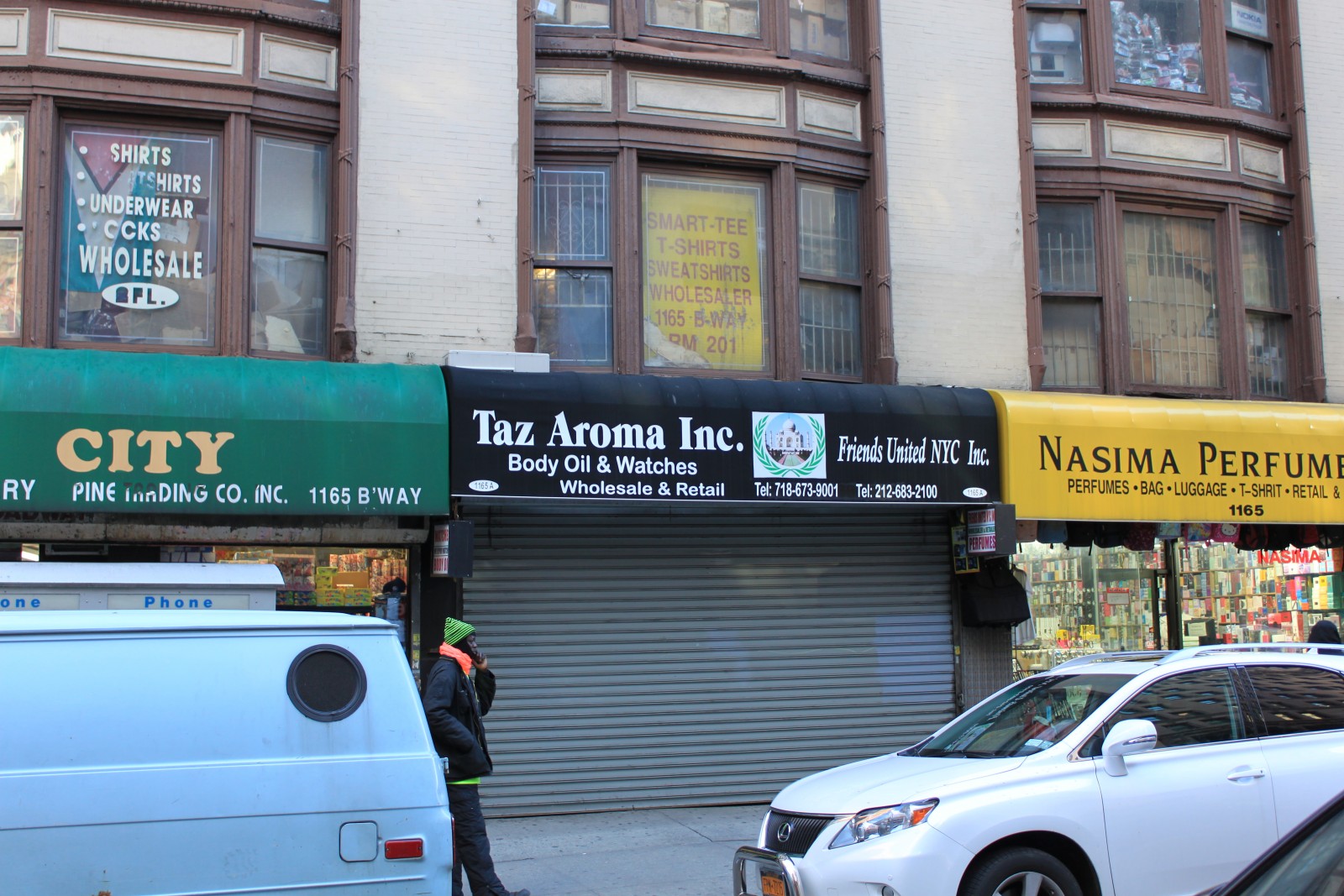 Taz Aroma Inc. 1165 Broadway New York, NY 10001 on 4URSPACE retail profile