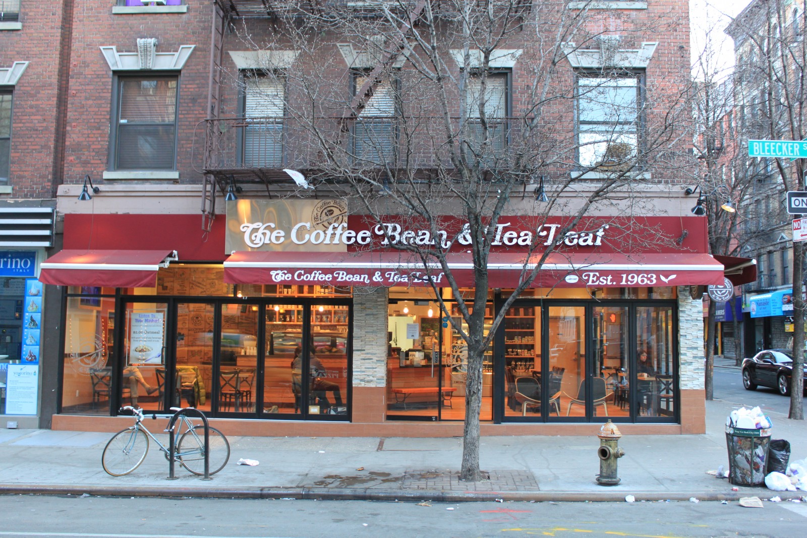 The Coffee Bean & Tea Leaf 189 Bleecker Street New York, NY 10012 on