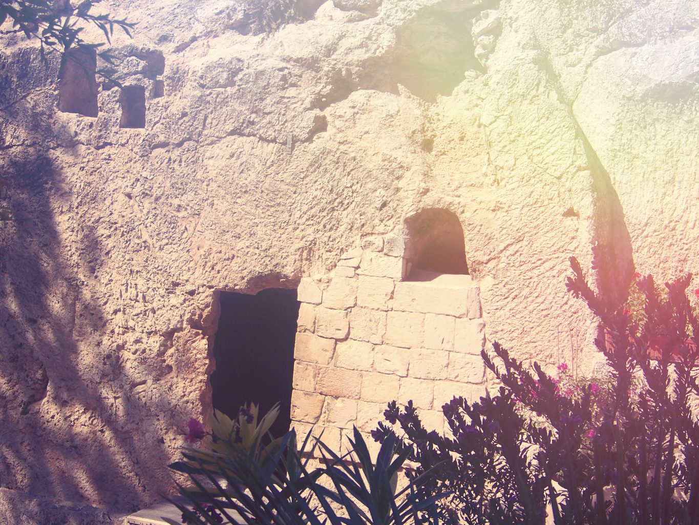 The empty tomb of Jesus