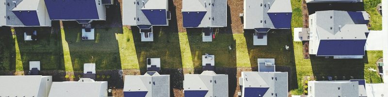 aerial photography houses