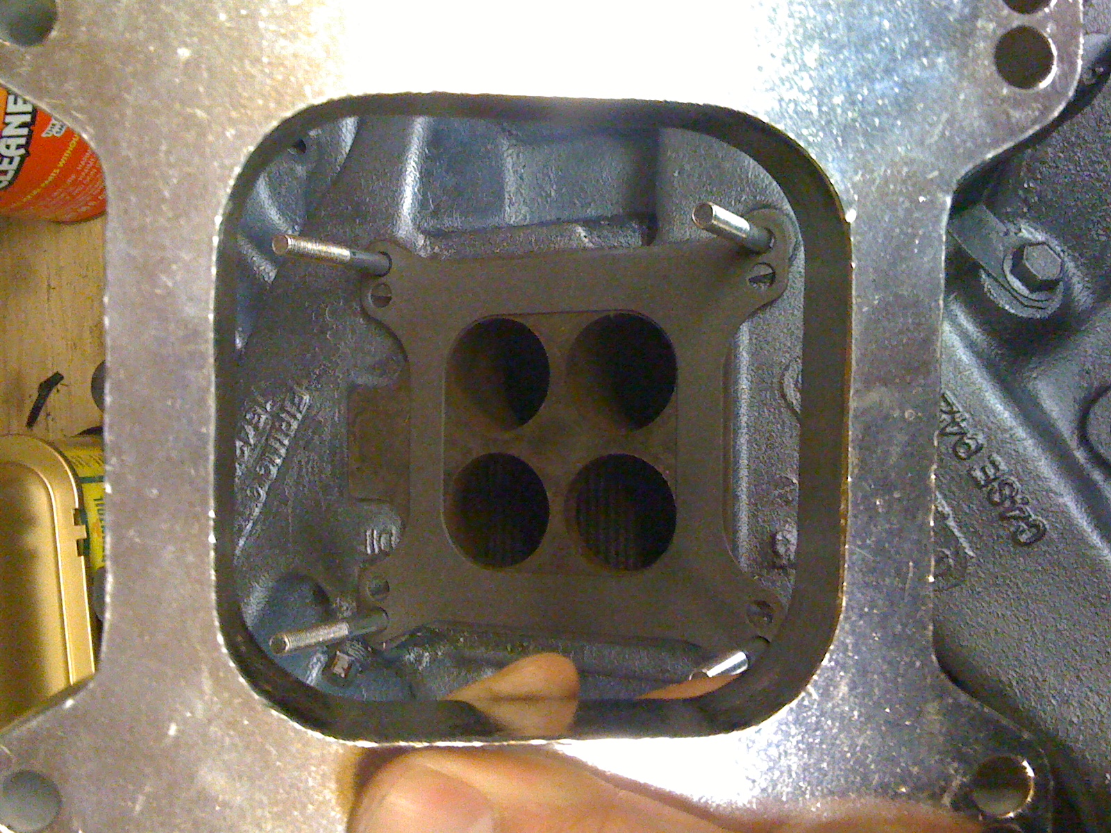 question on carb spacers Ford Muscle Cars Tech Forum