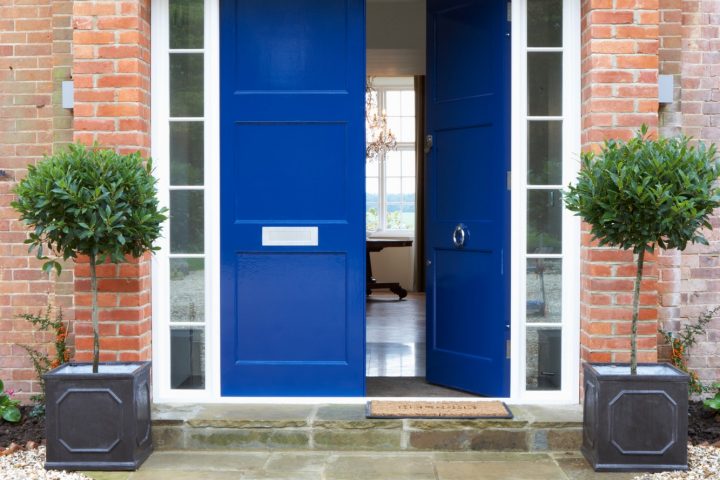 Front Door Of Modern House