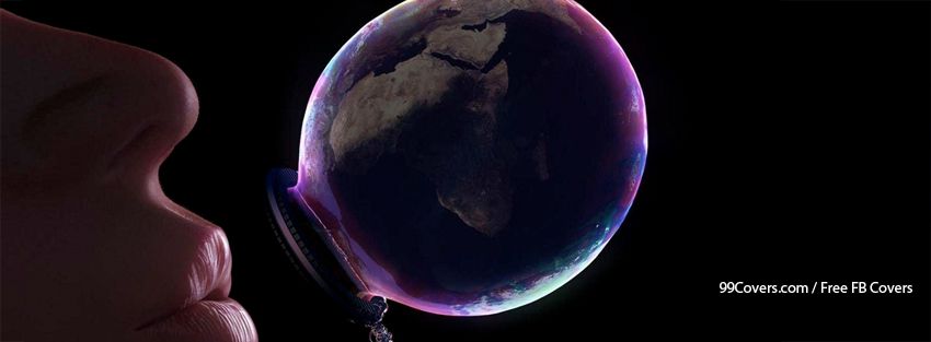 Earth Bubble Facebook Cover Photos