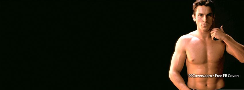 Christian Bale Topless Facebook Cover Photos