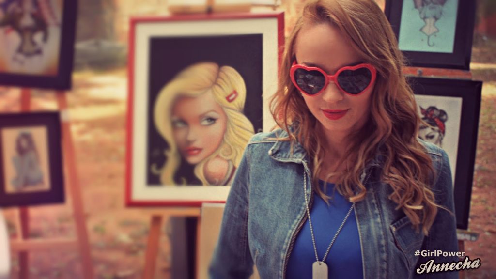 anne cha ilustradora girl power