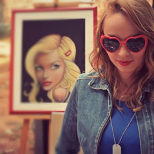 anne cha ilustradora girl power