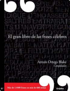 Descargar El gran libro de las frases celebres pdf, epub, ebook