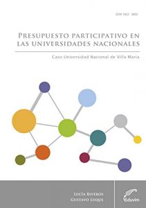 Descargar Presupuesto participativo en las universidades nacionales (Cuadernos de Investigación) pdf, epub, ebook