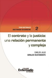 Descargar El contrato y la justicia: una relación permanente y compleja pdf, epub, ebook