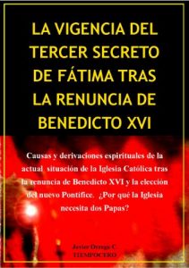 Descargar LA VIGENCIA DEL TERCER SECRETO DE FÁTIMA TRAS LA RENUNCIA DE BENEDICTO XVI: Causas y derivaciones espirituales de la actual situación de la Iglesia Católica. ¿Por qué la Iglesia necesita dos Papas? pdf, epub, ebook