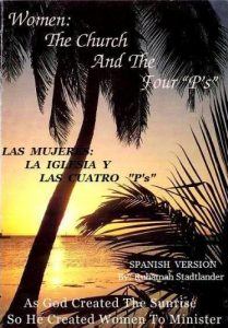 Descargar LAS MUJERES:  LA IGLESIA  Y  LOS  CUATRO  “P’s” pdf, epub, ebook