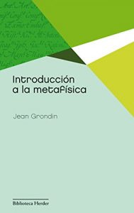 Descargar Introducción a la metafísica (Biblioteca Herder) pdf, epub, ebook