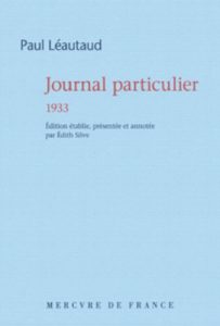 Descargar Journal particulier 1933 (La Bleue) pdf, epub, ebook