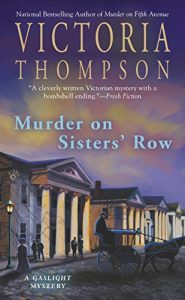 Descargar Murder on Sisters’ Row: A Gaslight Mystery pdf, epub, ebook